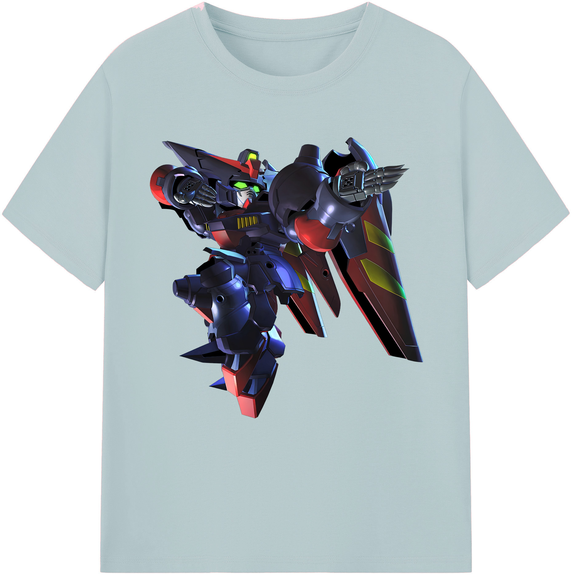 （画像用） 機動戦士ガンダム Mobile Suit Gundam 綿100％半袖Tシャツ（フロントプリント）